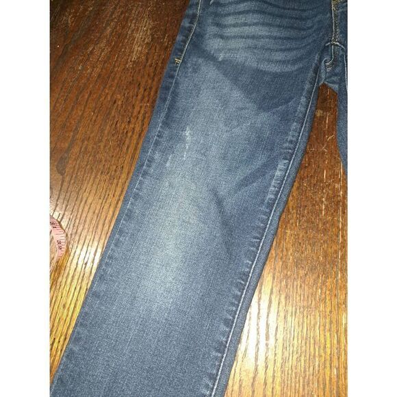 Jr Size 3 Jolt Jeans Distressed Skinny Denim Blue Jeans Jeggings Casual Pants - Picture 5 of 7